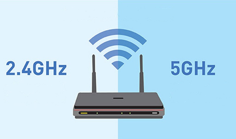 Dải tần 2.4GHz và 5GHz là điều kiện tần số để các thiết bị WiFi có thể tìm và kết nối với nhau